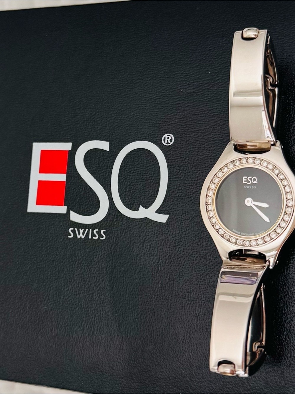 ESQ Women's Silver Bracelet Watch